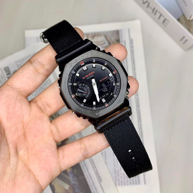 [ผ่อนเดือนละ 639]🎁CASIO G-SHOCK GM-2100CB-1A ของแท้ 100% พร้อมส่ง ประกัน 1 ปี