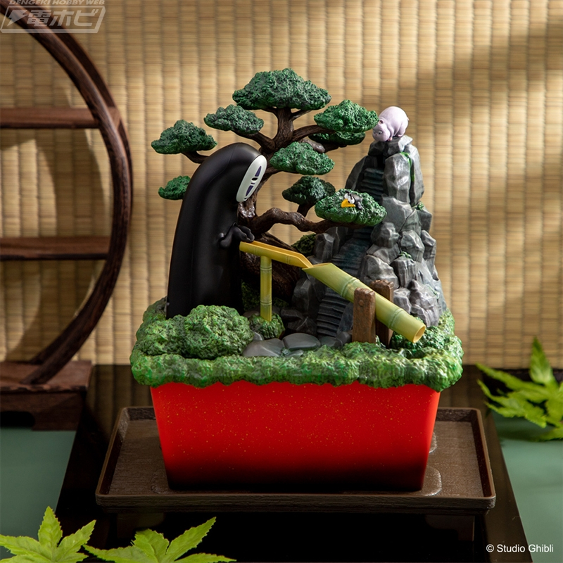 (Limited)(Studio Ghibli) น้ำพุบอนไซคาโอนาชิ ผีไร้หน้า (Spirited Away Water Garden BONSAI Japanese style Garden)