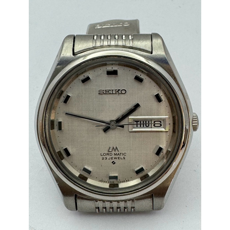 SEIKO LM LORD MATIC 23 Jewels Automatic ตัวเรือนสแตนเลส นาฬิกาผู้ชาย มือสองของแท้