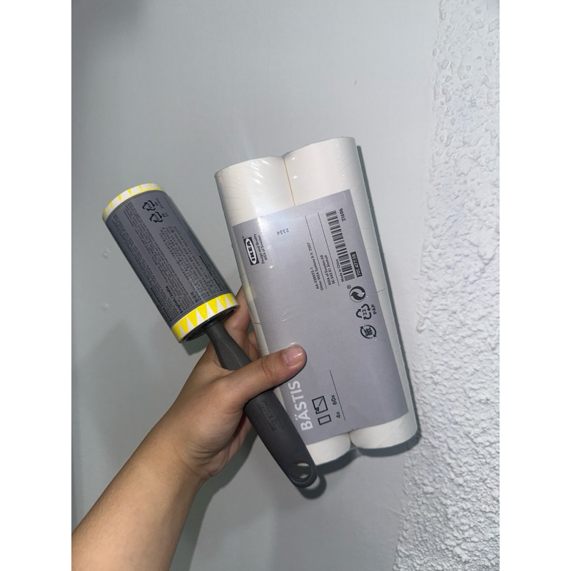 IKEA อีเกีย ที่เก็บขน ที่ดูดขน ลูกกลิ้งเก็บขน ลูกกลิ้งเก็บฝุ่น ลูกกลิ้งเก็บผม ลูกกลิ้งทำความสะอาด ขนแมว ลูกกลิ้ง lint