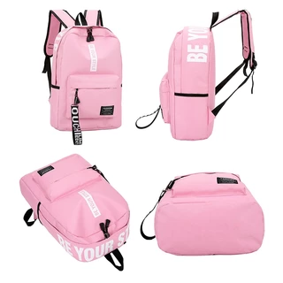 พร้อมส่ง กระเป๋าเป้สะพายหลัง backpack 20L กระเป๋านักเรียน มัธยมต้น/มัธยมปลาย เป้เดินทาง ลำลอง ใส่ได้แล็ปท็อป 14นิ้ว 4สี