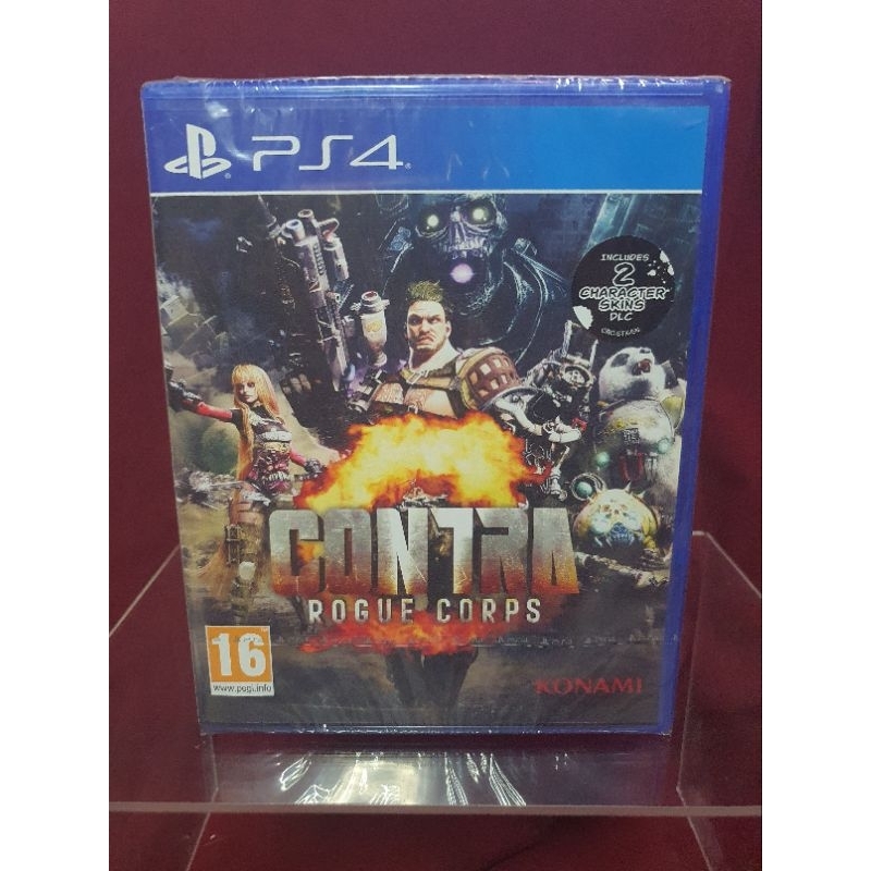 ps4 contra rogue corps มือ2 สภาพดี (เล่นได้ 2 คน )