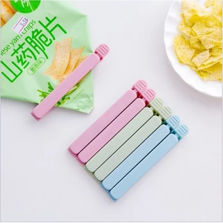 C004 คลิปหนีบถุงพลาสติก สําหรับถนอมอาหาร ขนมขบเคี้ยว 5 ชิ้น