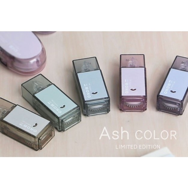 เทปลบคำผิด Mono Pocket  Mono ash color Tombow Correction Tape