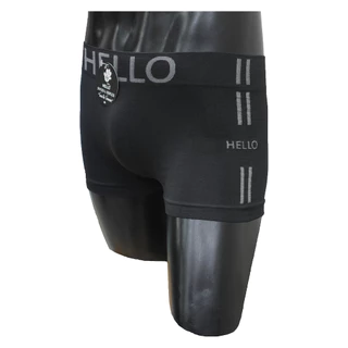 HELLO (ฮัลโหล) HLBS005 กางเกงชั้นในชาย ทรง BOXER ผ้า"SPANDEX" ไร้รอยต่อ ไร้ตะเข็บ ผ้ายืดหยุ่นพิเศษ