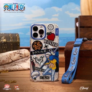 [One Piece Limited Collection]เคสใสพิมพ์ลาย วันพีช สำหรับไอโฟน แถมฟรีสายห้อย สำหรับiphoneทุกรุ่น และ S23 Ultra/S24 Ultra