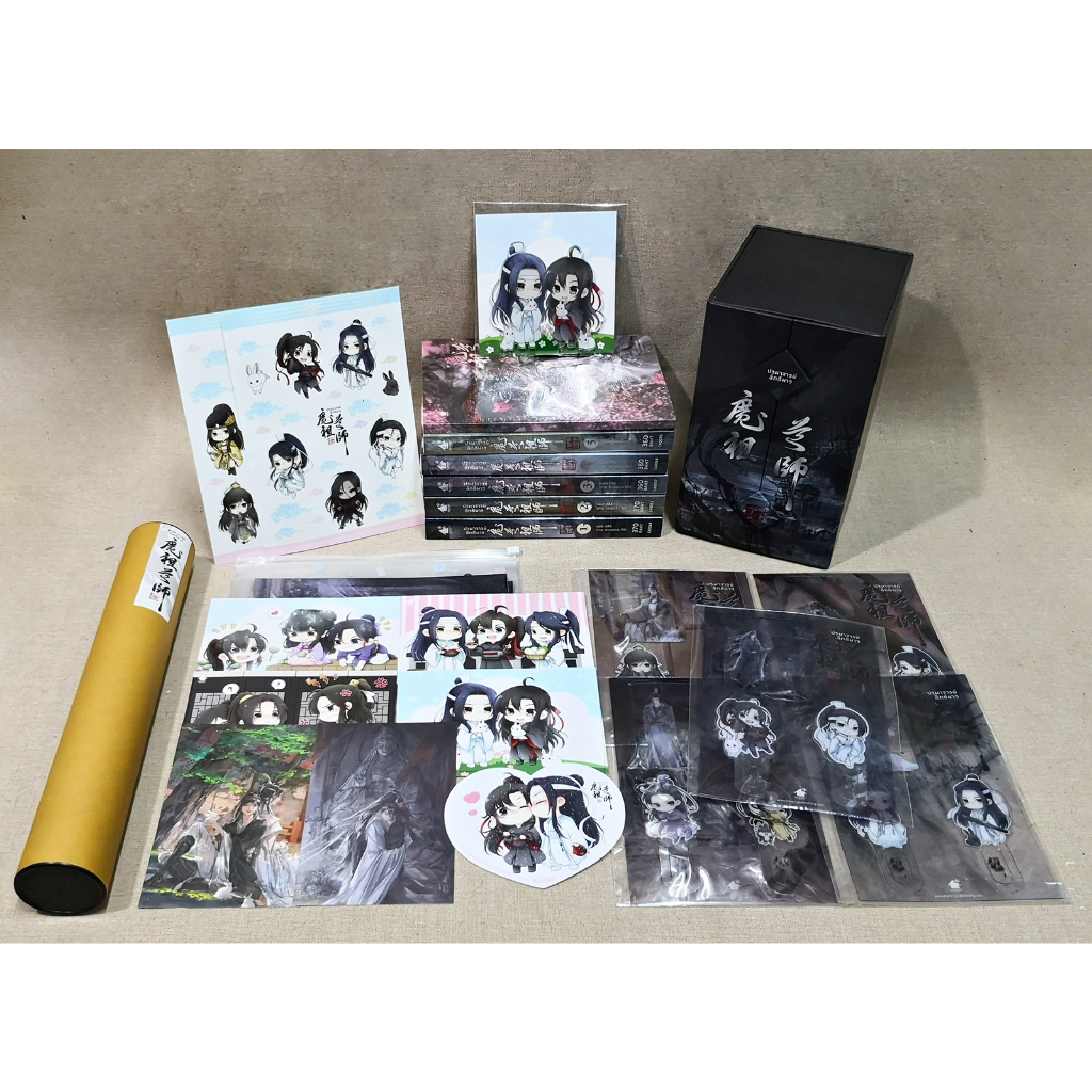 [พิมพ์1 พร้อมส่ง] Boxset ปรมาจารย์ลัทธิมาร รอบจองของครบทุกอย่าง