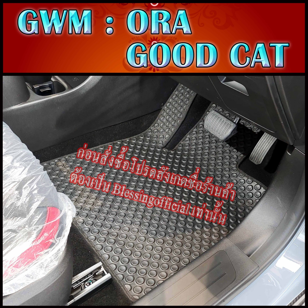 ผ้ายางปูพื้นรถยนต์ GWM รุ่น ORA GOOD CAT