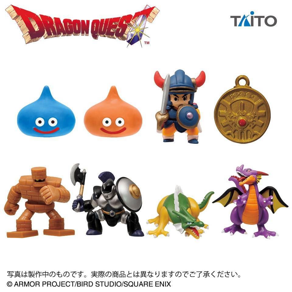 **ของแท้ ครบชุด 8 แบบ** Dragon Quest AM Figure Collection - Slime now available! The Legend of Roto