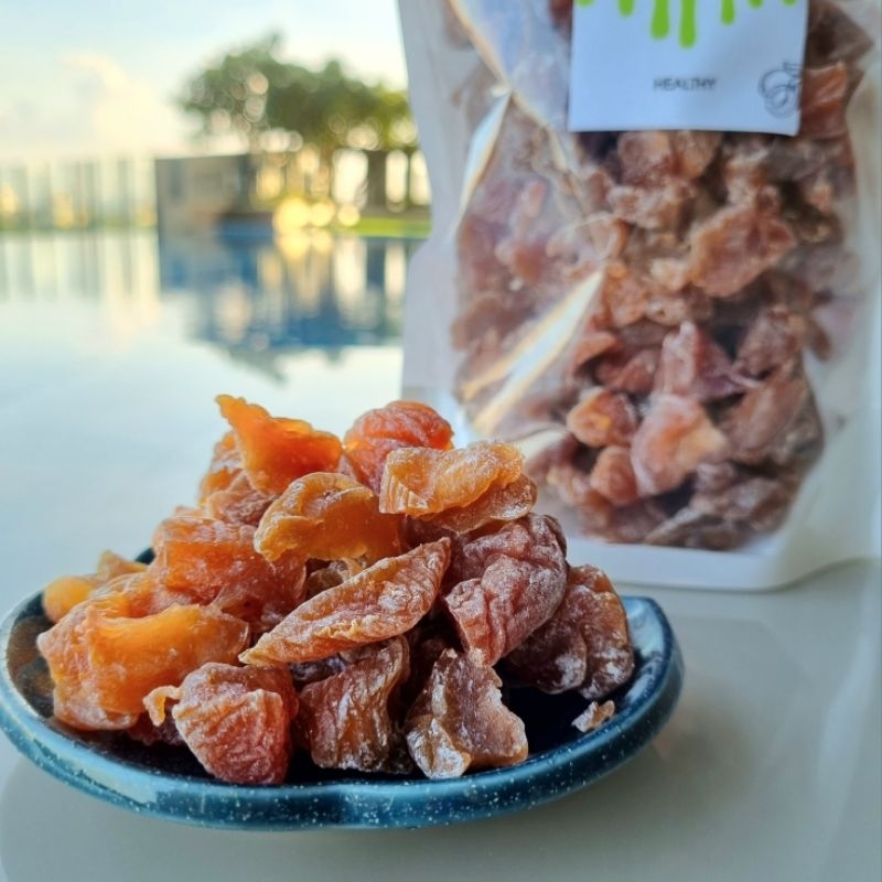 บ๊วยชิ้น EAT ME FRUIT บ๊วยคืนชีพ บ๊วยหั่น (รูปขนาด 500 กรัม)