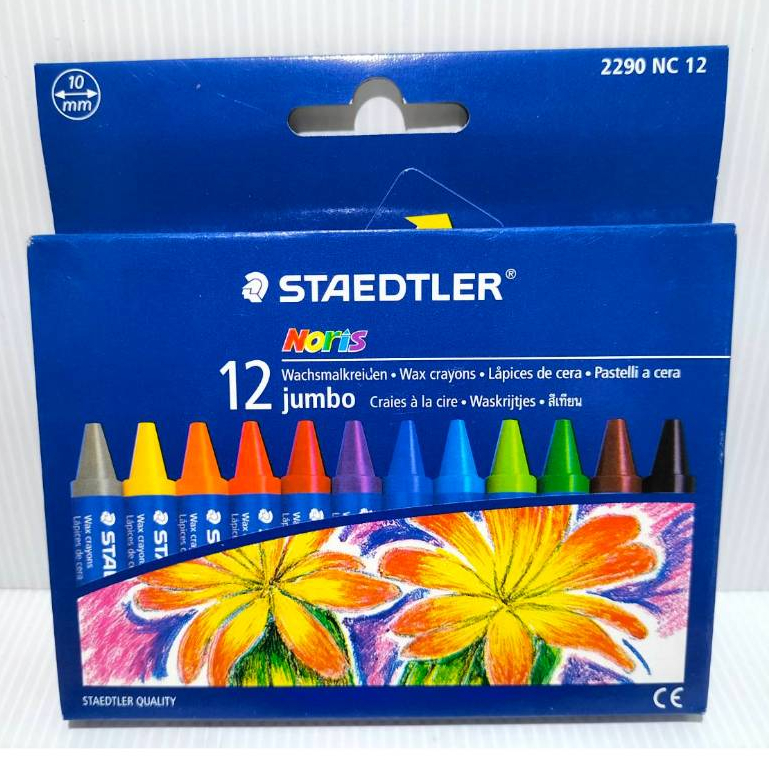 สีเทียน STAEDTLER NORIS JUMBO 12 สี สเต็ดเล่อร์