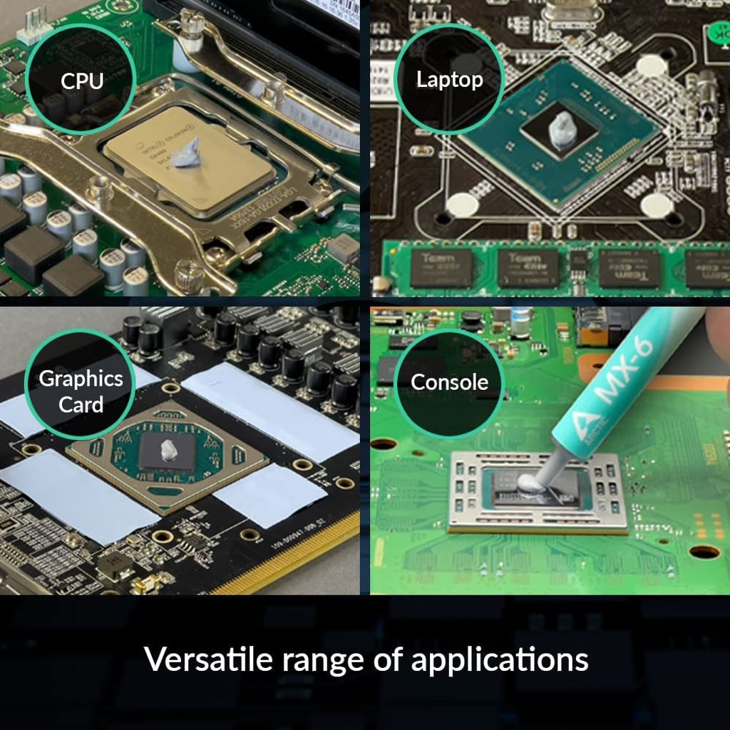 ซิลิโคนนำความร้อน Arctic MX-6 2g/4g.(2023)Thermal compound ซิลิโคน cpu (Heat sink silicone)