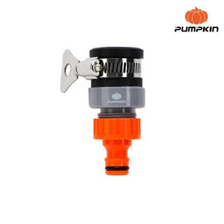 PUMPKIN ข้อต่อสวมก๊อกน้ำ ตัวผู้ ขนาด 1/2″-5/8″-3/4″ รุ่นหนาพิเศษ PTT-MCON2IN1 รหัส 42282