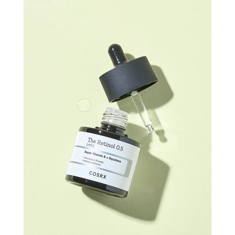 [Promotion ไนไลฟ์เท่านั้น] CosRx The Retinal 0.5 Oil Super Vitamin E + Squalane 20ml คอสอาร์เอ็กซ์ C