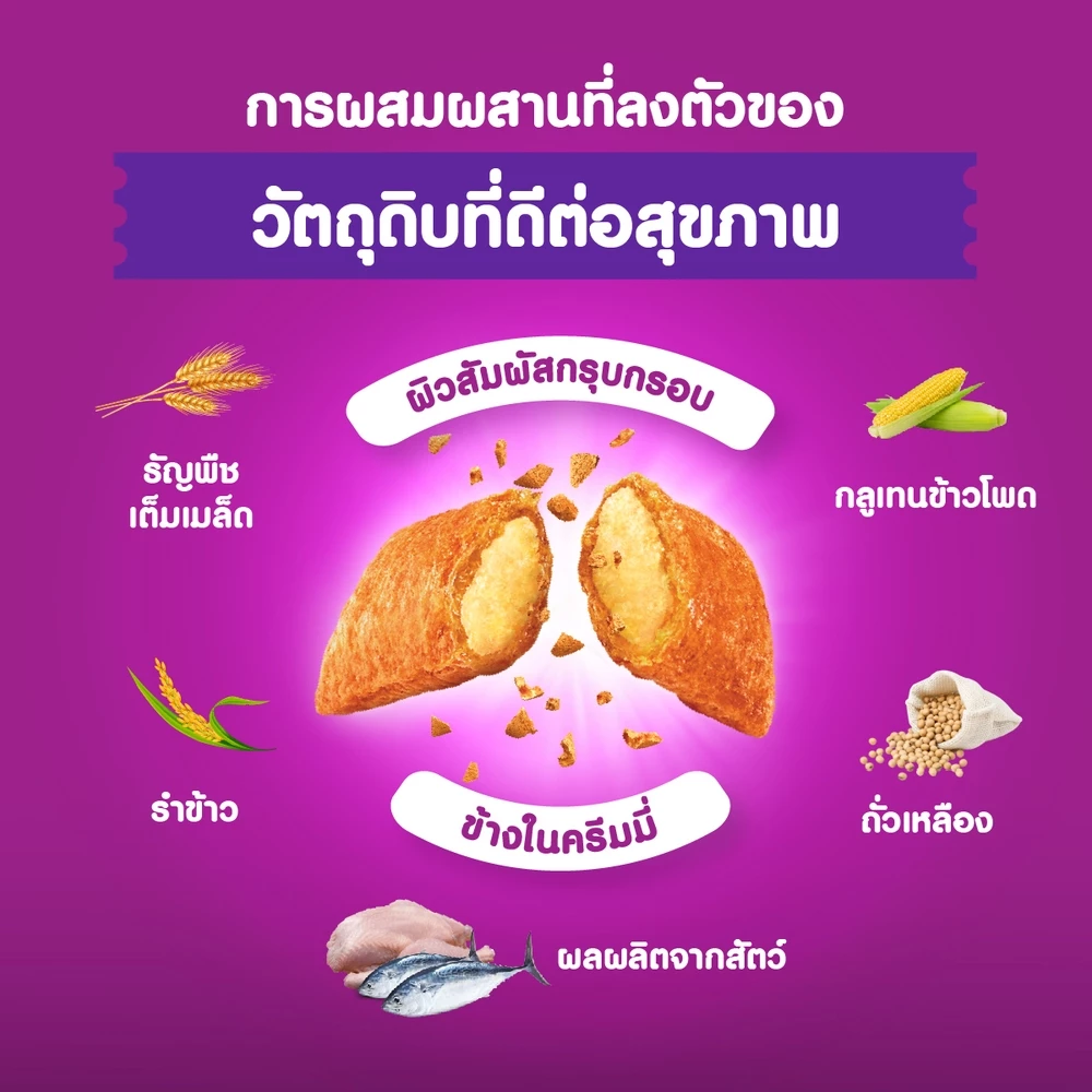 Whiskas Pockets อาหารแมวเม็ด 6.5-7 กก. thumbnail 8