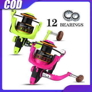 Sougayilang 1000-3000 รีลตกปลาหมุน 12BB 5.0: 1 อัตราส่วนเกีย…