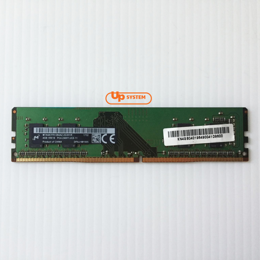 แรม Micron DDR4 1Rx16 PC4-2400T (#แรมมือสอง)