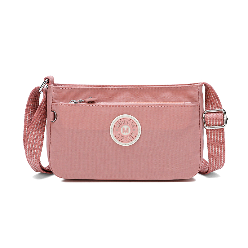 MINDESA-พร้อมส่ง🔥 กระเป๋าสะพายข้าง แฟชั่น รุ่นใหม่ 2024 ผ้าไนลอน ผู้หญิง เกรดพรีเมี่ยม กันน้ำ100% รุ่น-8708