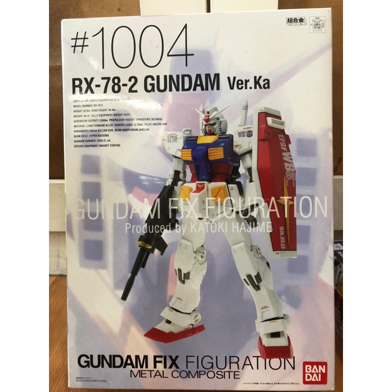 Bandai Gundam Fix Figuration Metal Composite RX-78-2 Gundam Ver.Ka