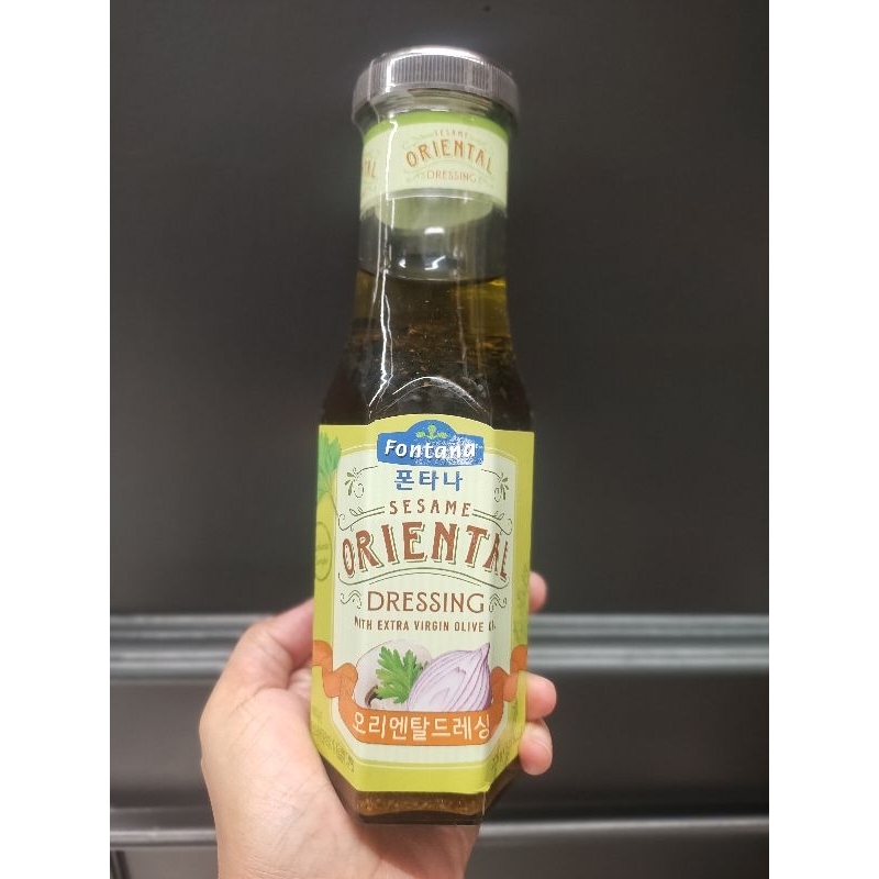 Fontana Sesame Oriental Dressing&Dipping 270g.น้ำสลัดงา 270กรัม