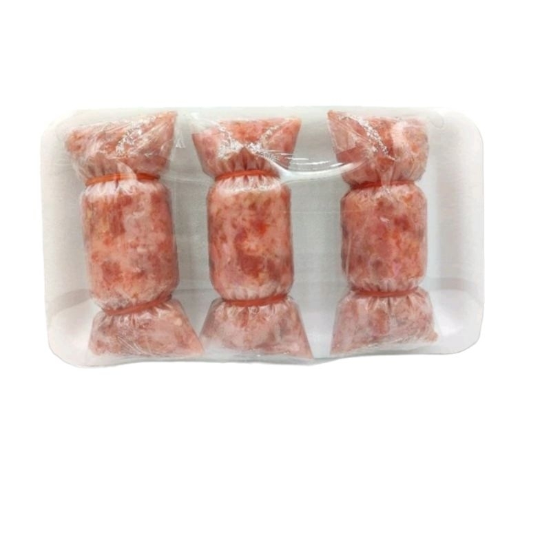 แหนมย่าง แหนมหมูย่าง ขนาดประมาณ 235 กรัม X 1 แพค (3 ก้อน)