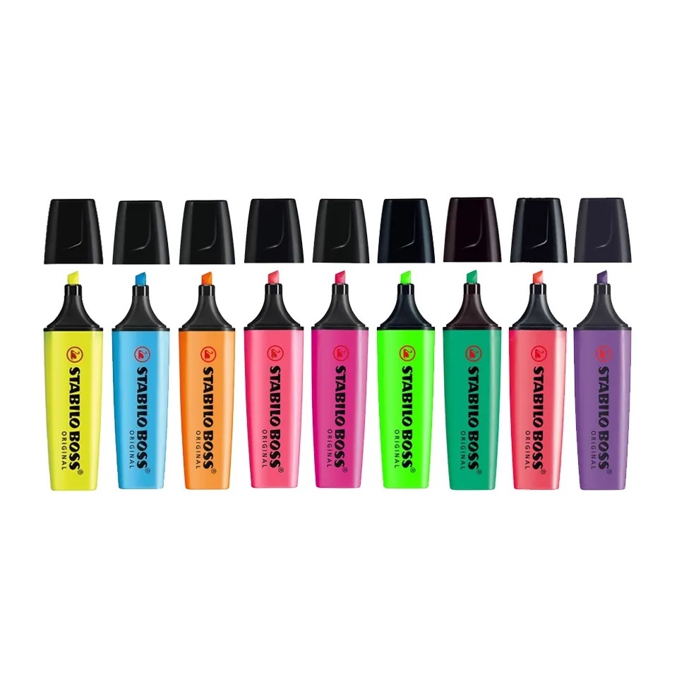 ปากกาเน้นข้อความ Stabilo Boss Neon สีนีออน