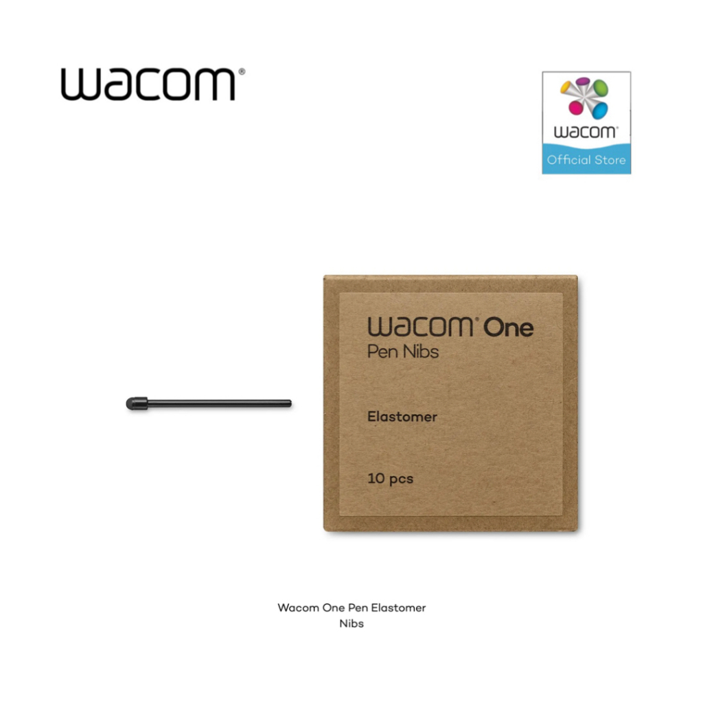 Wacom One Pen Elastomer Nibs (ACK24918Z) หัวปากกาอีลาสโตเมอร์ สำหรับ Wacom One Display แพ็ค 10 ชิ้น