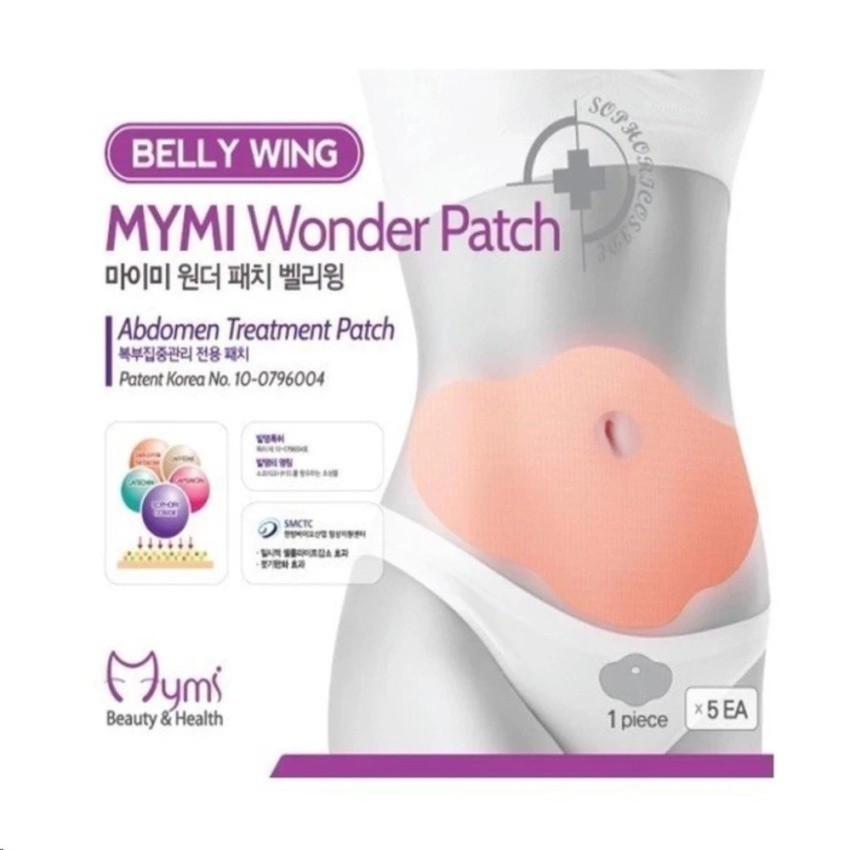 Mymi Wonder Patch ที่ติดพุง ช่วยสลายไขมันส่วนเกิน T0043