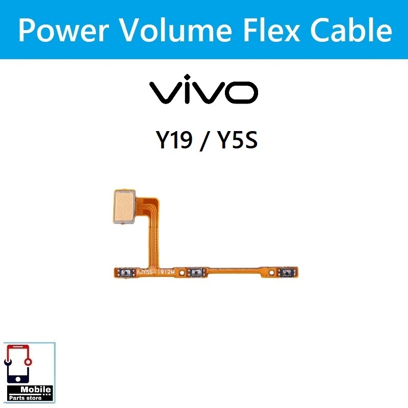 แพรสวิตช์ Vivo Y19 / Y5S แพรpower แพรปิดเปิด Power&Volume Button Flex Cable