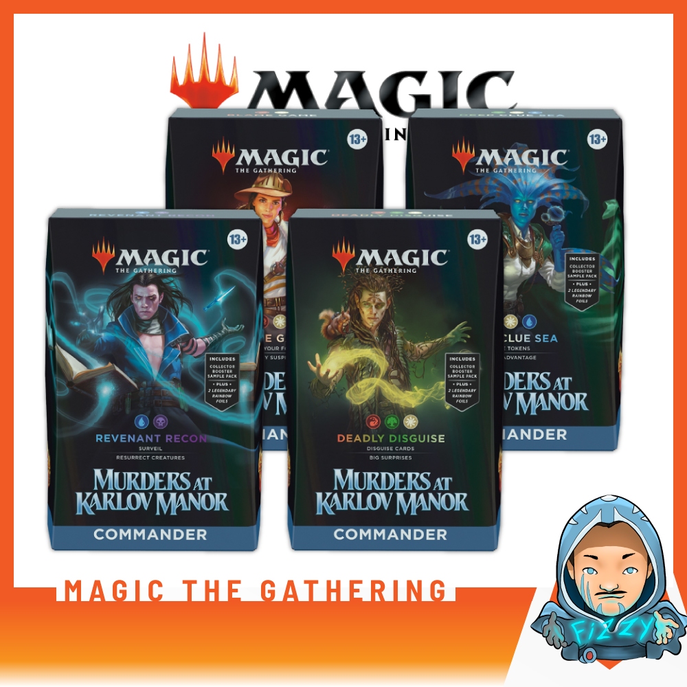 [FIZZY] Magic the Gathering (MTG): Murders at Karlov Manor - Commander Decks