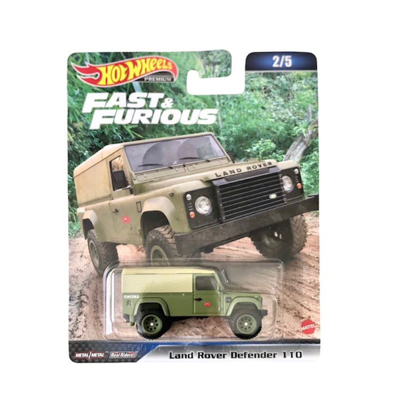 Hot Wheels Fast & Furious Premium Land Rover Defender 110