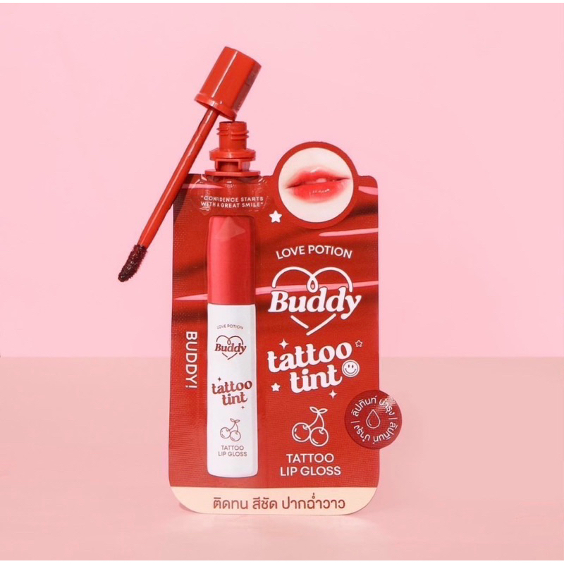 TATTOO LIP TINT ( แบบซอง ) ลิปแทททูทิ้นท์ซ้อก้าด!