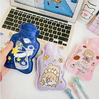กระเป๋าน้ำร้อน ลายการ์ตูนน่ารัก 150 ml. ถุงประคบร้อนแก้ปวดเมื่อย LG-E006