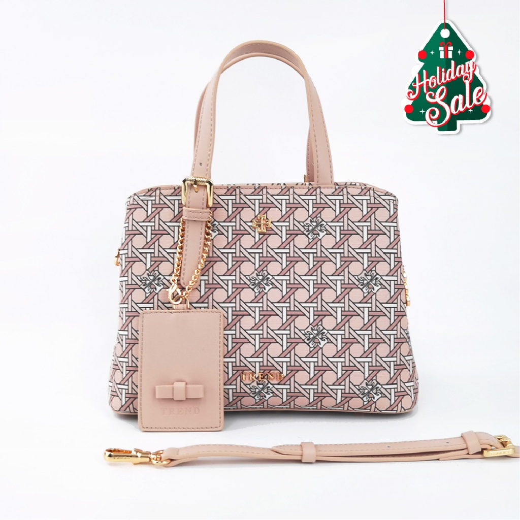 ST.JAMES กระเป๋าสะพายข้าง/กระเป๋าถือ หนัง PVC CANVAS รุ่น KALI (มี 4 สี) | กระเป๋าแฟชั่น ผู้หญิง