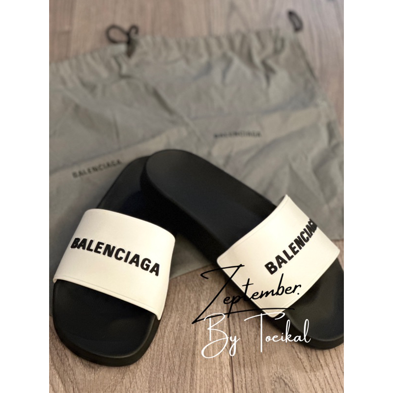 รองเท้าแตะ balenciaga size 42 ของแท้จากshop