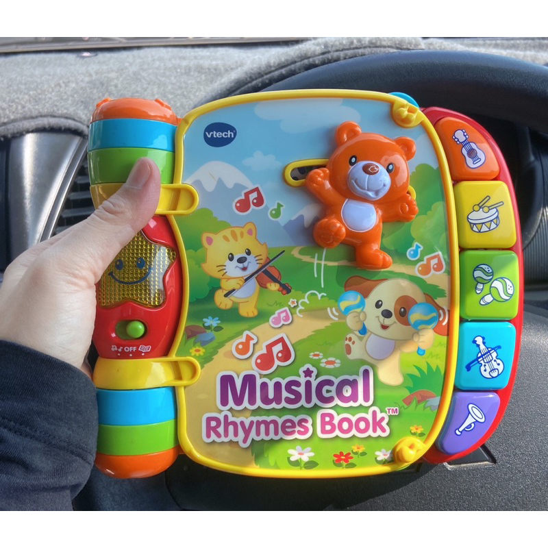 มือ✌🏻**พร่อมส่ง** VTech วีเทค หนังสือเพลง ของเล่นสำหรับเด็ก หนังสือเพลงภาษาอังกฤษ ของเล่นเสริมพัฒนาก
