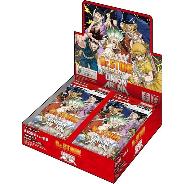 Bandai Union Arena Booster Box UA14BT Dr.Stone แบบกล่อง (16 ซอง) 4570118084736 (การ์ด)