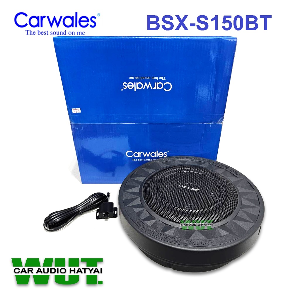Carwales ลำโพงซับเบส ซับวูปเฟอร์ ซับยางอะไหล่ 10นิ้ว 800watts. BSX-S150BT