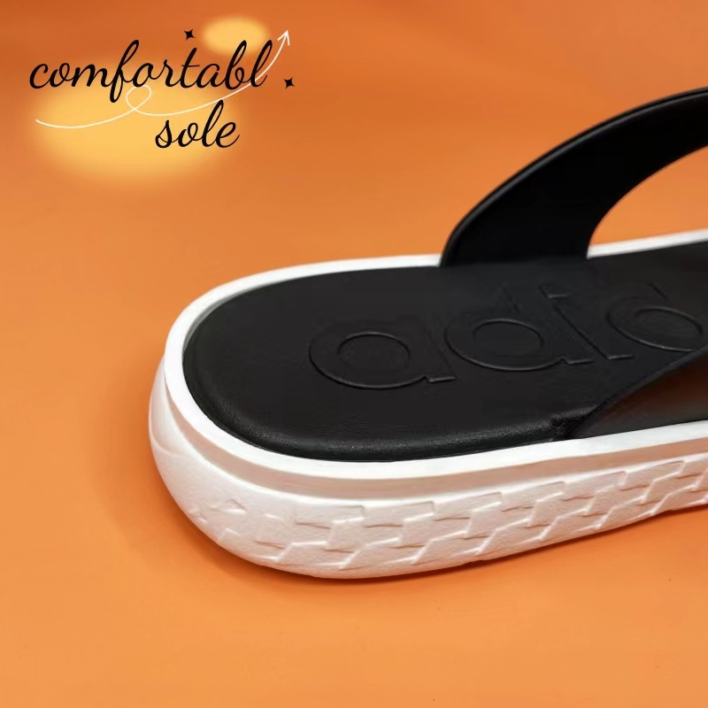 สไตล์ใหม่Adidasรองเท้าแตะผู้ชายสไตล์สปอร์ตนุ่มและสวมใส่สบาย(แนะนำลูกค้าเพิ่มอีก1-2ไซส์)