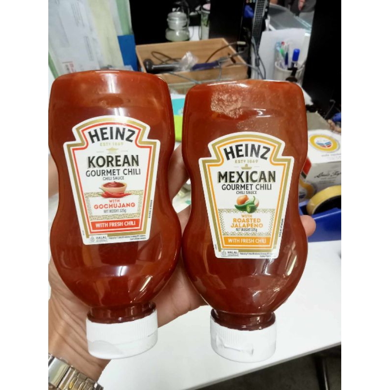 1 แถม 1 ซอสพริก ผสมโกชูจัง / ผสมพริกจาลาปิโน Goumet chilli sauce Korean / Mexican style  ไฮนซ์ (Hein