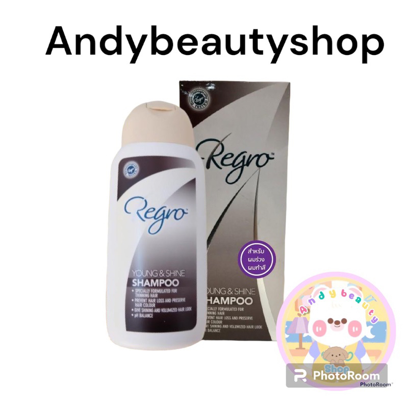 Regro Young & Shine Shampoo   ผลิตภัณฑ์รีโกร ยัง แอนด์ไชน์ แชมพู