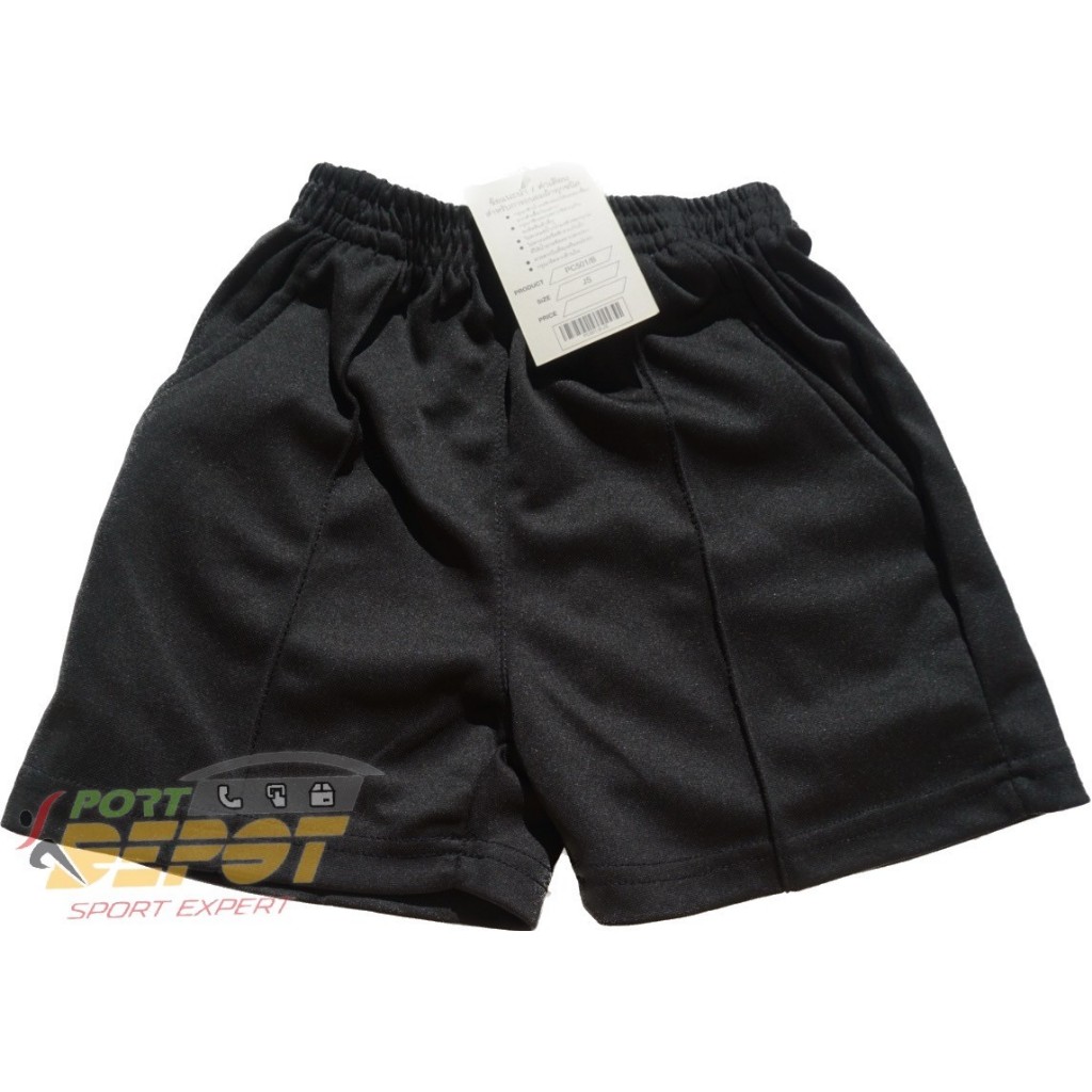 กางเกงวอร์มขาสั้นสำหรับเด็ก SPORT DAY รุ่น PC501 ใส่เล่นได้ในทุกๆกิจกรรม มีกระเป๋าทั้งสองข้างและซิป