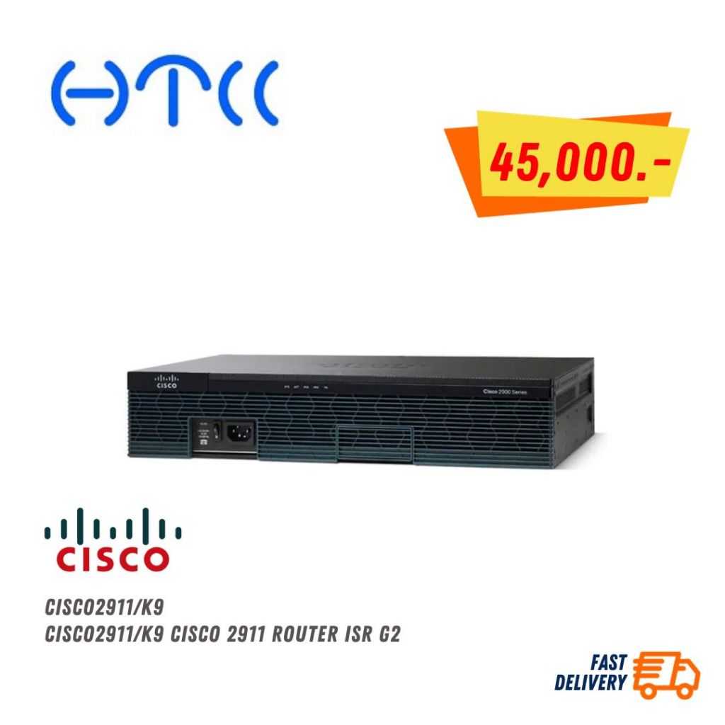 CISCO2911/K9 - CISCO2911/K9 Cisco 2911 Router ISR G2