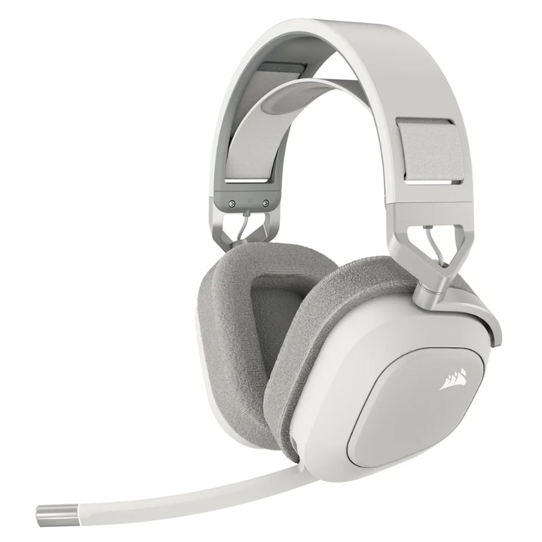 หูฟังไร้สาย CORSAIR HS80MAX WIRELESS HEADSET RGB WHITE (CA-9011296-AP)