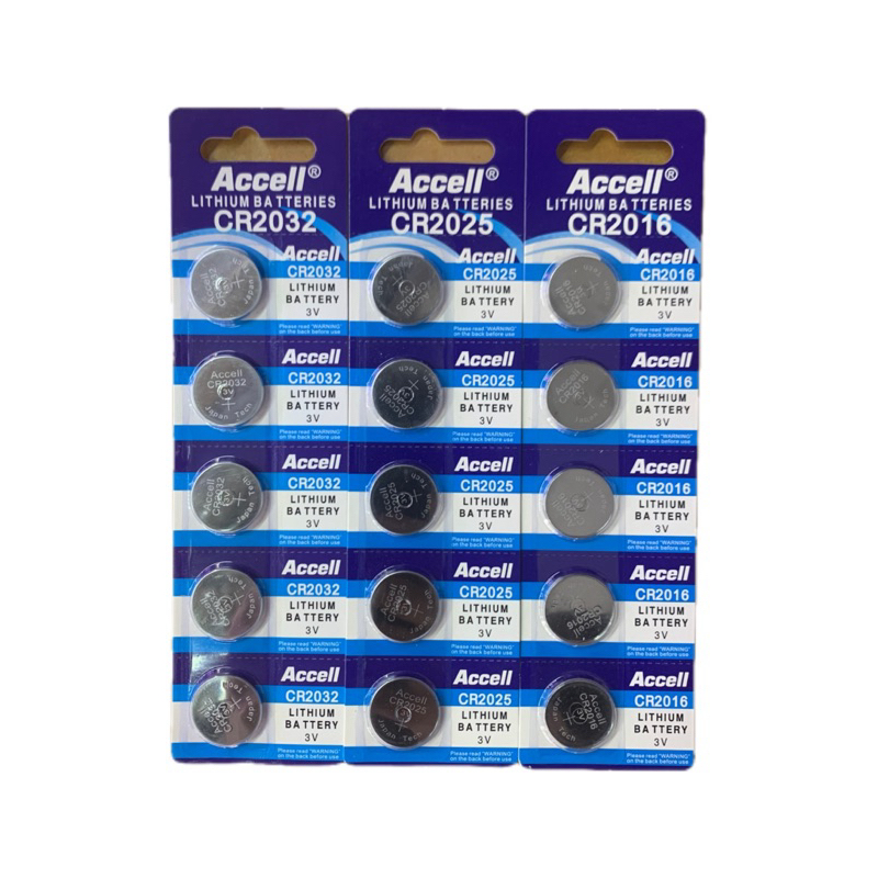 ถ่านกระดุม ถ่านรถยนต์ ถ่านก้อนกลม CR2016 CR2025 CR2032 ราคาถูก ไม่ใช่ถ่านหมดอายุ