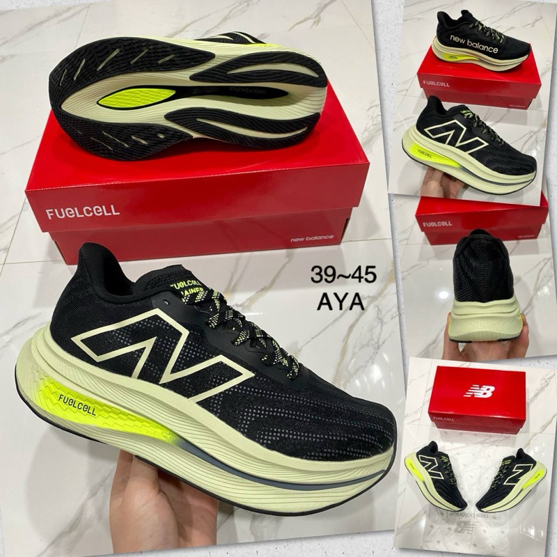 รองเท่าวิ่ง ผู้ชาย ผู้หญิง พร้มกล่อง ผ้าใบNB New Balace