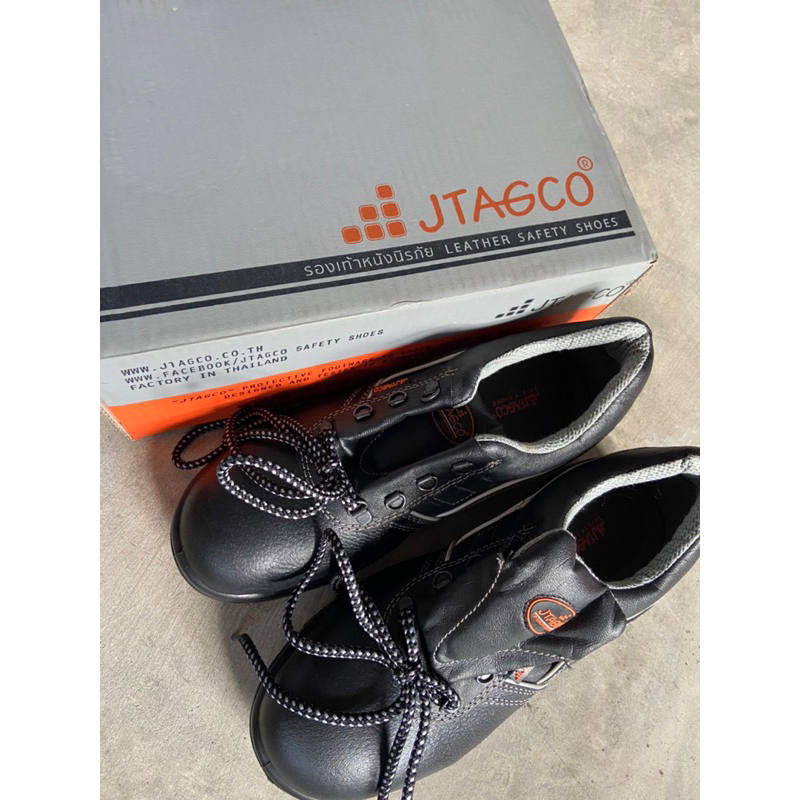 JTAGCO รองเท้านิรภัย รองเท้าเซฟตี้ รุ่น JC20 หุ้มส้น หัวเหล็ก