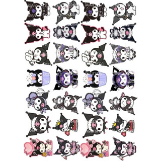 แผ่นเวเฟอร์ตกแต่งเค้ก พิมพ์ลายคุโรมิ #คุโรมิ#มายเมโลดี้#ซาริ…