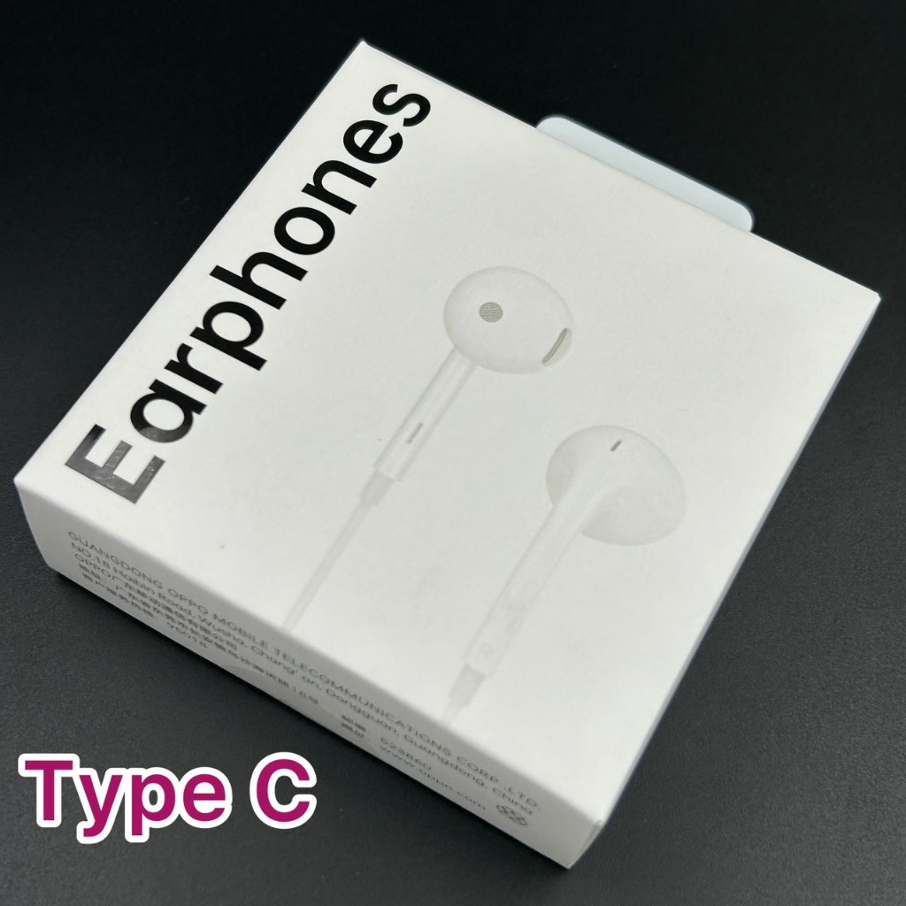 หูฟัง OPPO แท้ 100% รุ่น MH135 3.5mm / typeC มีไมค์ เบสหนัก เสียงใส ไมค์ชัด ของแท้ หูฟัง reno