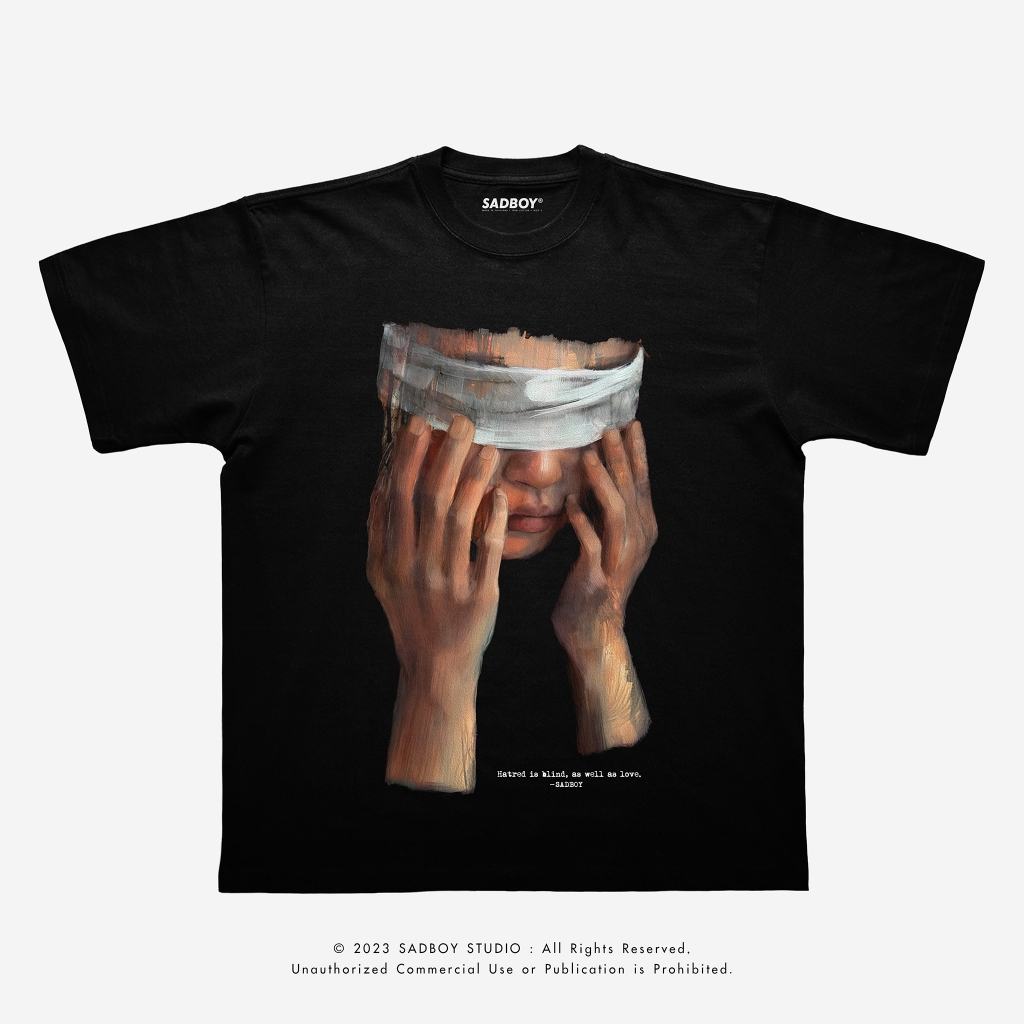 [ ส่งด่วน ] SADBOY® | Blinding |  100% Organic Cotton